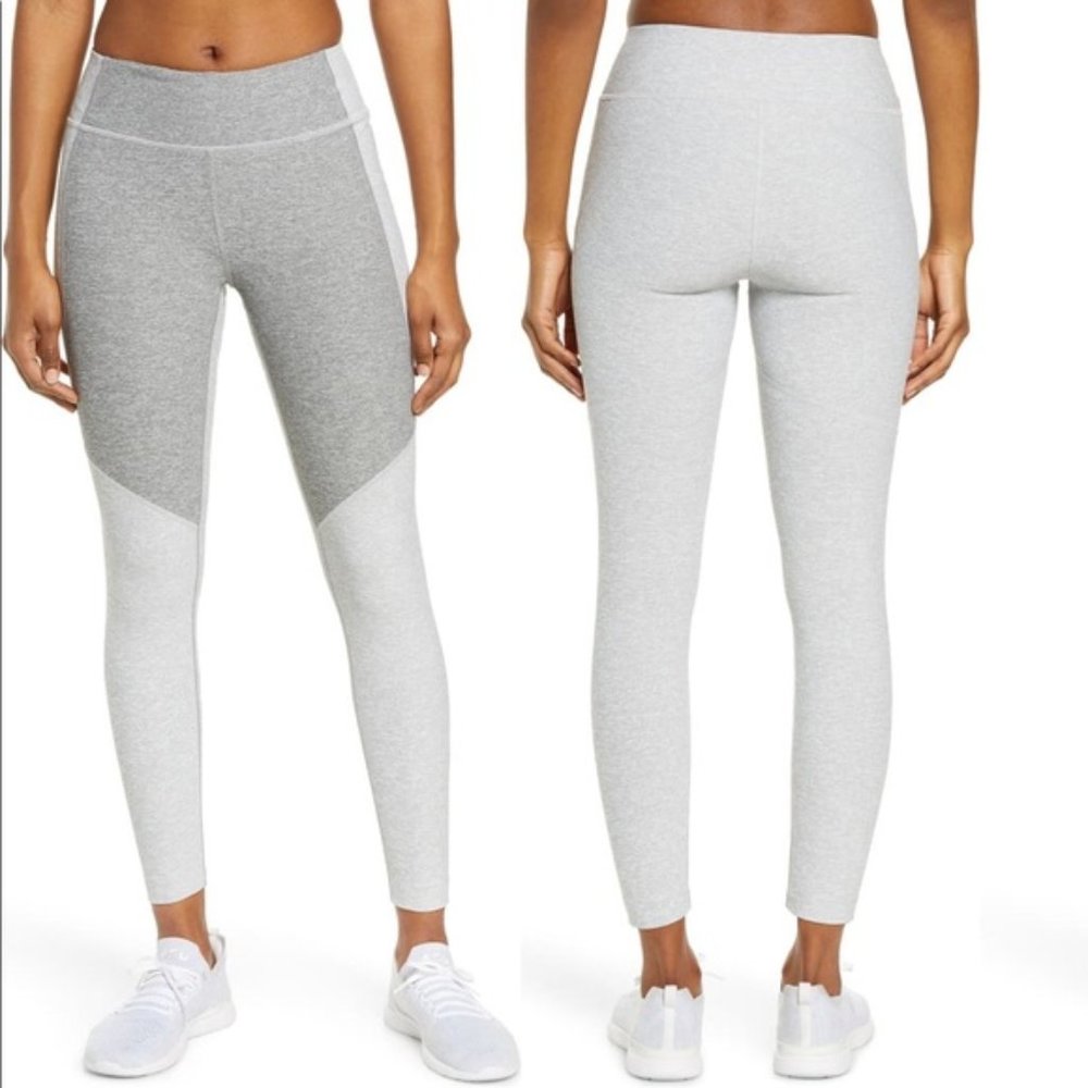 Outdoor Voices Two-Tone Crop Leggings Small